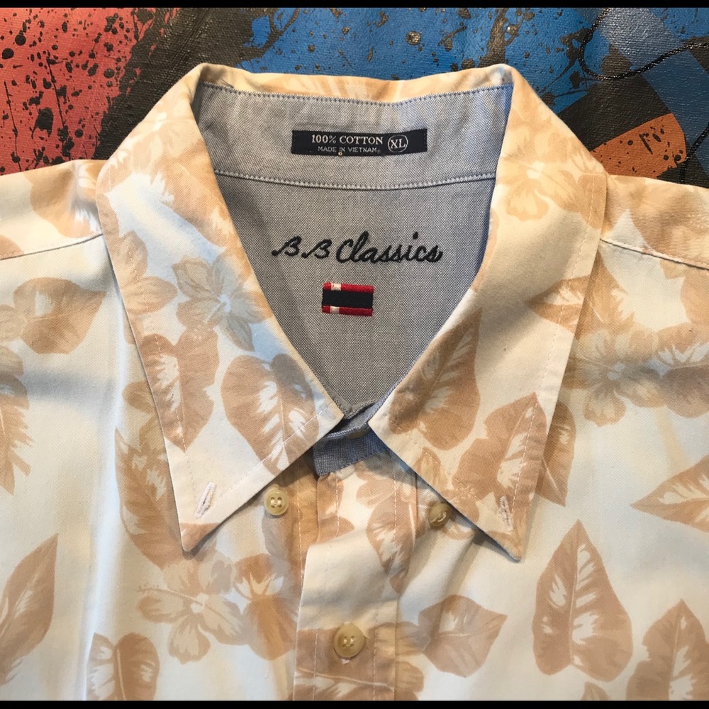 Vintage Classic Bugle Boy Hawaiian Short Sleeve